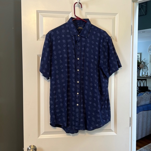 Polo Ralph Lauren well shirt linen - Picture 1 of 4